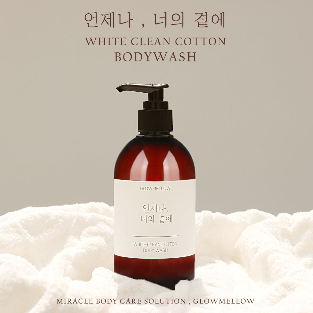White Clean Cotton Body Wash 330ml
